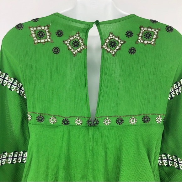 Chelsea & Violet Small Green Boho Chic Dress - Picture 3 of 8